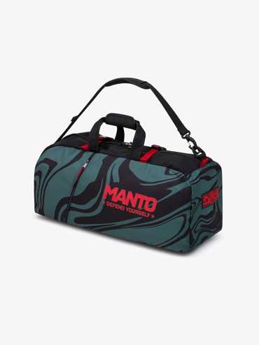 MANTO sports bag / backpack Grid Green